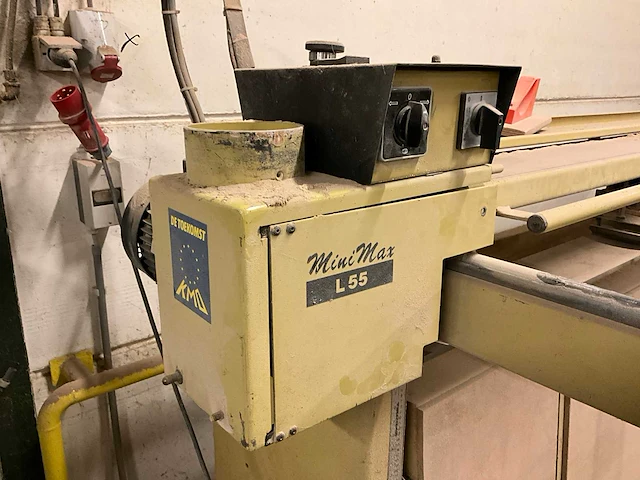 Mini max l 55 bandschuurmachine - afbeelding 10 van  13