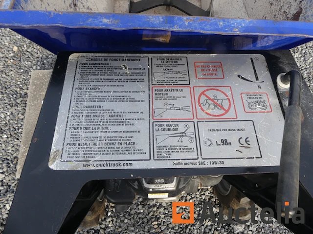 Mini muck-mruck thermische motor dumper - afbeelding 15 van  21
