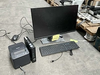 Mini pc dell optiplex 3080 + monitor dell en toebehoren - afbeelding 1 van  9