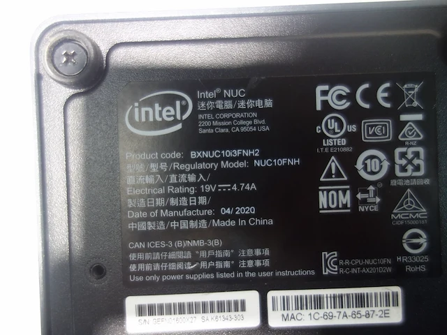 Mini pc intel met scherm lenovo - afbeelding 3 van  5