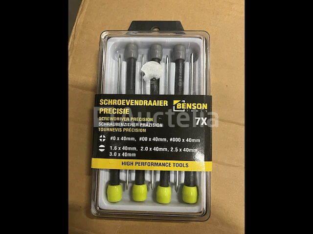 Mini schroevendraaier set - afbeelding 1 van  1