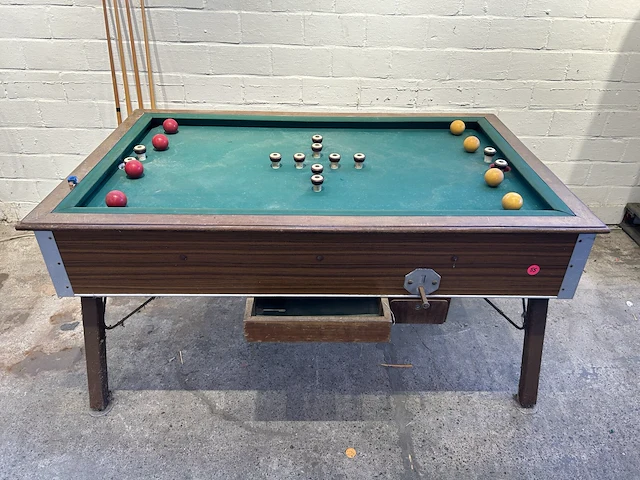 Mini tap biljart 165x105x82cm - afbeelding 1 van  5