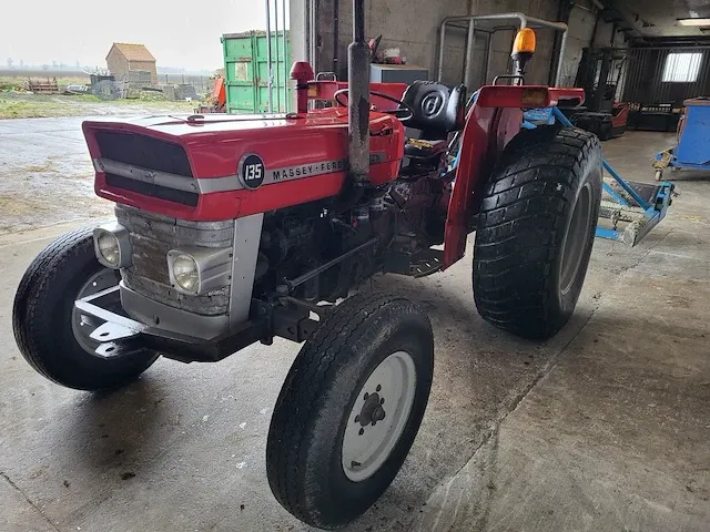 Mini tractor massey ferguson 135 + pistesleep - afbeelding 3 van  10