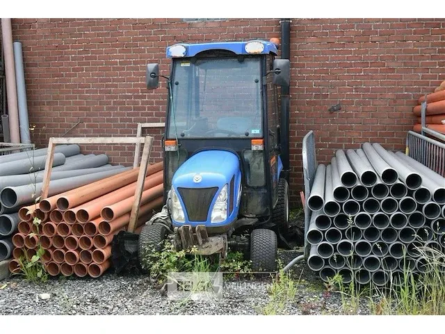 Mini traktor new holland type tz25da - afbeelding 1 van  14
