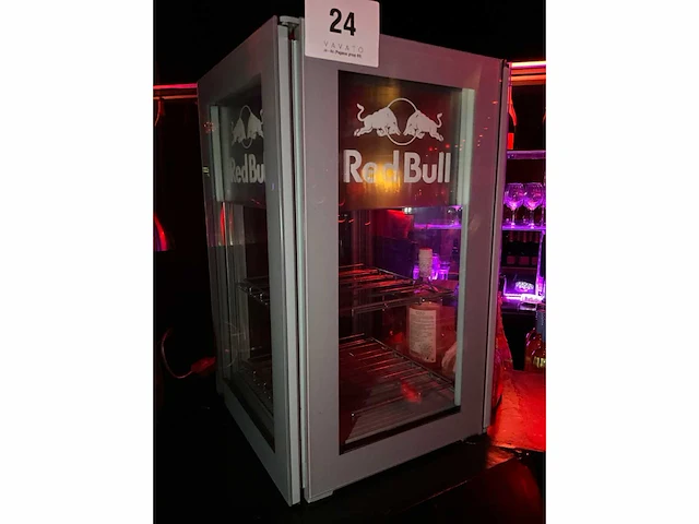 Mini vitrinekoelkast vest frost, getekend red bull - afbeelding 1 van  3