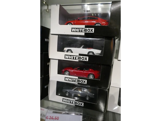 Miniatuur autos - 13 stuks whitebox - afbeelding 3 van  5