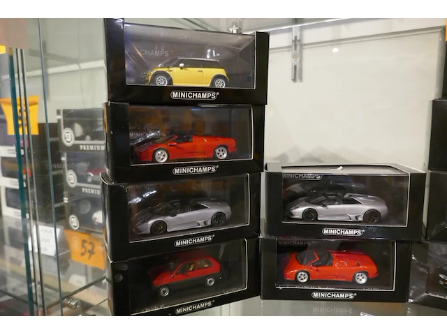 Miniatuur autos - 15 stuks minischamps - afbeelding 2 van  4