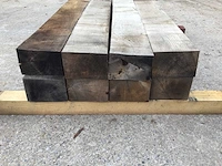 Minibiels eiken 1000 x 145 x 95 mm (8x) - afbeelding 3 van  4