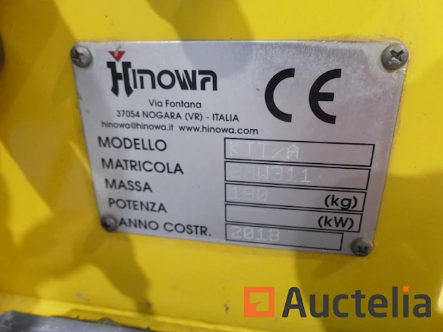 Minidumper met thermische motor honda hinowa kit/a thermische - afbeelding 10 van  17
