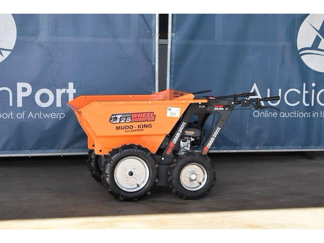 Minidumper muddking t25 benzine 250kg 2021 nieuw - afbeelding 1 van  1