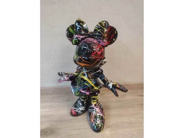 Minie mouse pop-art - afbeelding 1 van  3