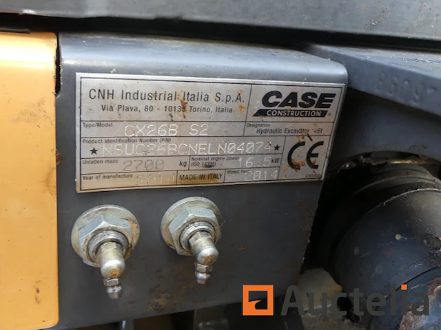 Minigraafmachine case cx26b s2 - afbeelding 25 van  30