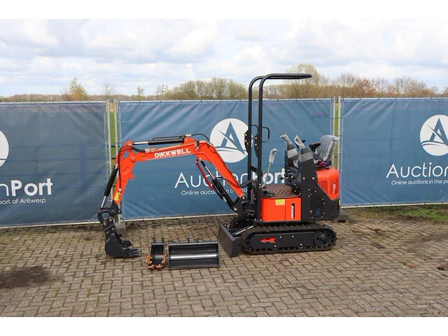 Minigraafmachine dikkwell rdt-11 diesel nieuw - afbeelding 1 van  1