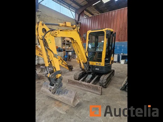 Minigraafmachine hyundai r25z 9ak - afbeelding 2 van  4