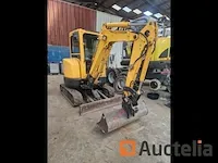 Minigraafmachine hyundai r25z 9ak - afbeelding 3 van  4
