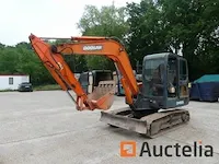 Minigraafmachine op rupsbanden doosan dh55-v