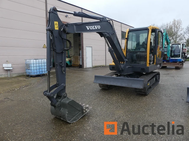 Minigraafmachine volvo ec55b - 2007 - afbeelding 19 van  31