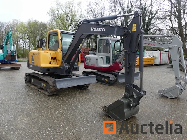 Minigraafmachine volvo ec55b - 2007 - afbeelding 20 van  31