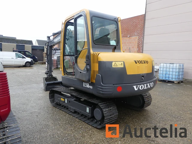 Minigraafmachine volvo ec55b - 2007 - afbeelding 26 van  31