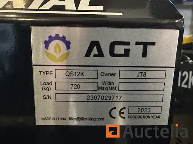 Minigraafmachines < 7t agt qs12k - afbeelding 18 van  19