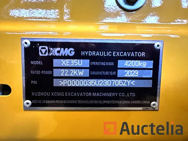 Minigraafmachines < 7t xe35u - afbeelding 18 van  37