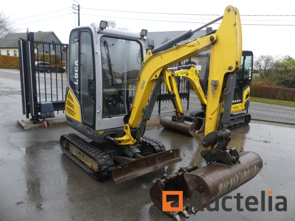 Minigraafmachines, mini dumper, aanhanger