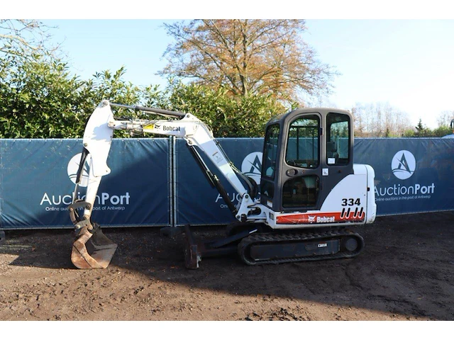 Minigraver bobcat 334g diesel 41pk 2007 - afbeelding 1 van  1