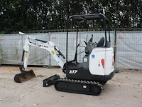 Minigraver bobcat e17 diesel 10.2kw 2016 - afbeelding 1 van  1