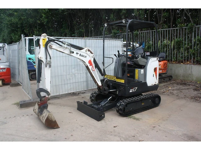 Minigraver bobcat e17 diesel 10.2kw 2021 - afbeelding 1 van  1