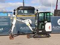 Minigraver bobcat e19 compact excavator diesel 2021 - afbeelding 1 van  1