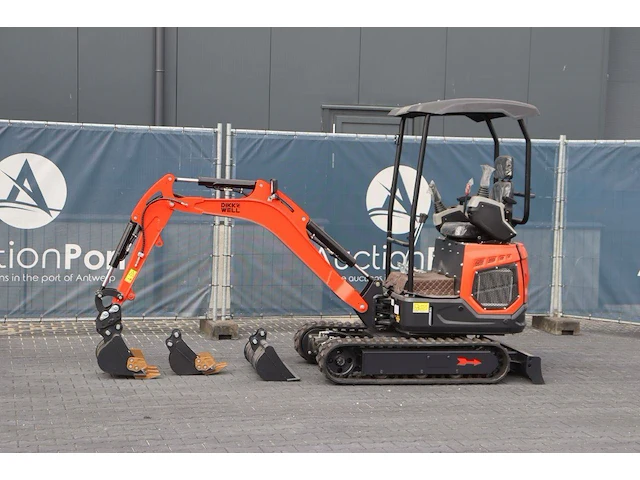 Minigraver dikkwell rdt-18 diesel 25pk 2024 nieuw - afbeelding 1 van  1