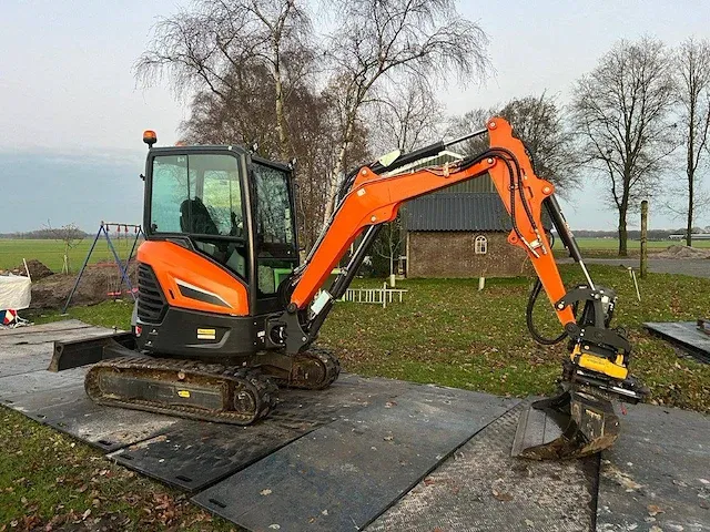 Minigraver doosan dx27z diesel - afbeelding 1 van  1