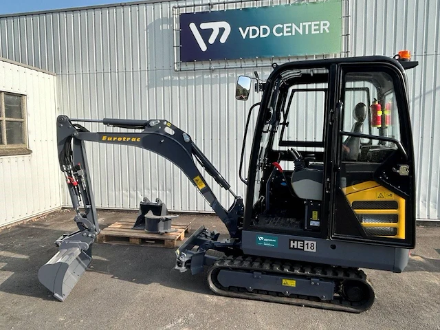 Minigraver eurotrac sq18a/he18cp 2020 nieuw - afbeelding 1 van  1