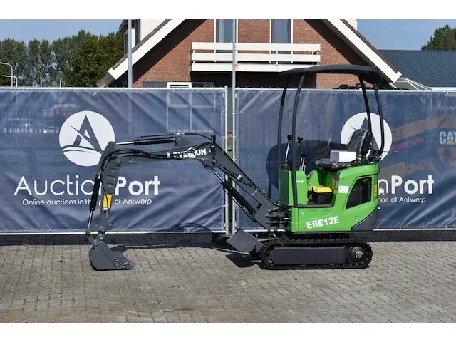 Minigraver everun ere12 elektrisch nieuw - afbeelding 1 van  1