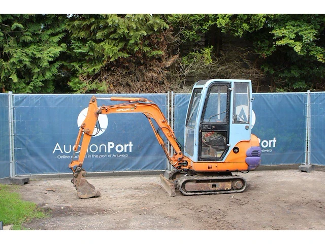 Minigraver hitachi ex15-2 diesel 1996 - afbeelding 1 van  1
