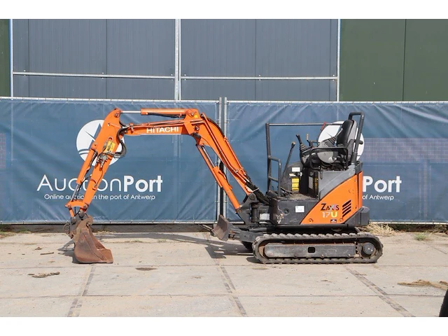 Minigraver hitachi zx17u diesel 11kw 2007 - afbeelding 1 van  1