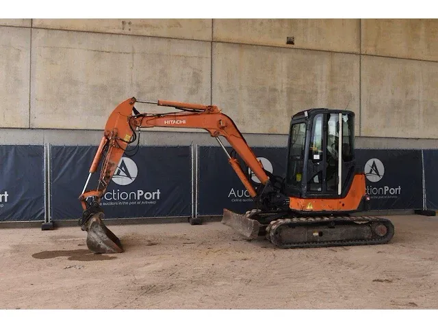 Minigraver hitachi zx50u-2 diesel - afbeelding 1 van  1