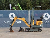 Minigraver hyundai hx10a diesel 13.5pk 2019 - afbeelding 1 van  1