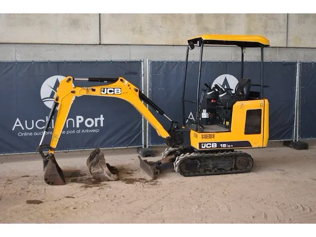 Minigraver jcb 15c-1 diesel - afbeelding 1 van  1