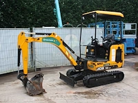 Minigraver jcb 16c-1 diesel 2019 - afbeelding 1 van  1