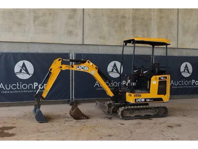 Minigraver jcb 16c-1 t13 diesel - afbeelding 1 van  1