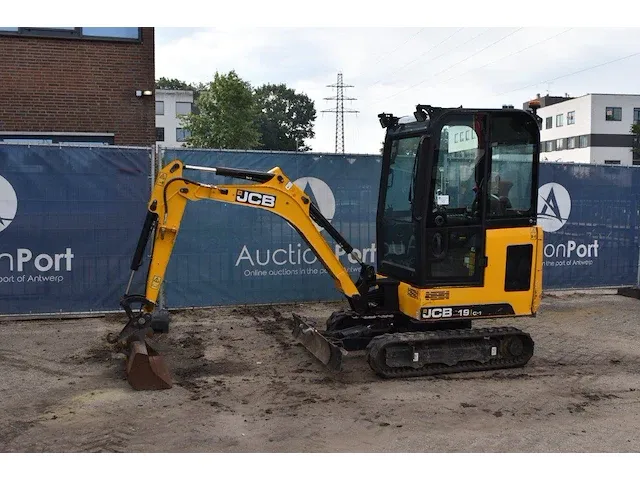 Minigraver jcb 19c-1 diesel - afbeelding 1 van  1