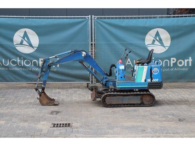 Minigraver kobelco sk007 diesel - afbeelding 1 van  1