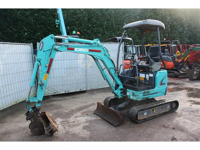 Minigraver kobelco sk17sr-3 diesel 2018 - afbeelding 1 van  1