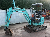 Minigraver kobelco sk17sr-3 diesel 2018 - afbeelding 1 van  1