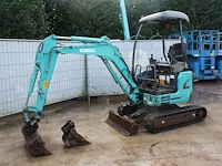 Minigraver kobelco sk17sr-3 diesel 2018 - afbeelding 1 van  1