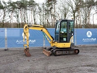 Minigraver komatsu pc26mr-3 diesel - afbeelding 1 van  1