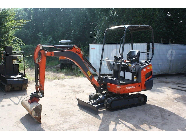 Minigraver kubota kx015-4 diesel 13pk 2014 - afbeelding 1 van  1
