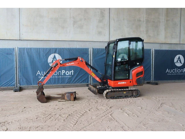 Minigraver kubota kx016-4 diesel 13pk 2018 - afbeelding 1 van  1