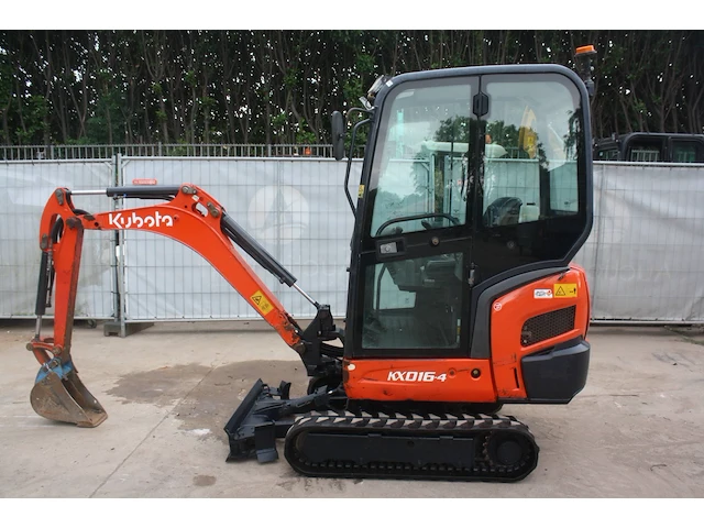Minigraver kubota kx016-4 diesel 2018 - afbeelding 1 van  1